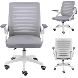 FOTEL OBROTOWY KOMPUTEROWY KRZESŁO BIUROWE DO PRACY DOMU BIURA ERGONOMICZNE