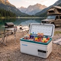 LODÓWKA PRZENOŚNA 15L MINI DO KAMPERA TURYSTYCZNA ZAMRAŻARKA 12V 24V 230V