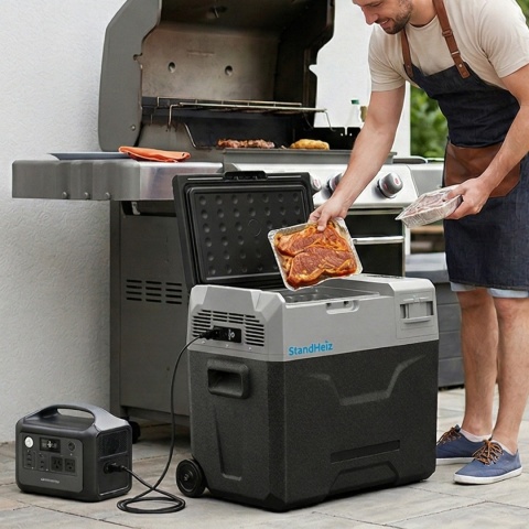 LODÓWKA TURYSTYCZNA KOMPRESOROWA 50L STANDHEIZ