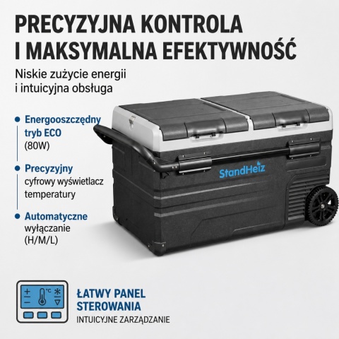LODÓWKA TURYSTYCZNA KOMPRESOROWA 72L STANDHEIZ