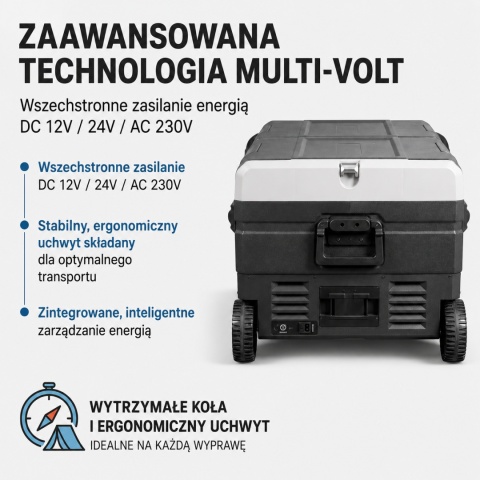 LODÓWKA TURYSTYCZNA KOMPRESOROWA 72L STANDHEIZ