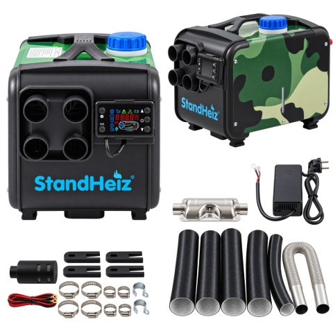 OGRZEWANIE POSTOJOWE 8KW NAGRZEWNICA OLEJOWA WEBASTO 230V 24V 12V STANDHEIZ