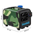 OGRZEWANIE POSTOJOWE 8KW NAGRZEWNICA OLEJOWA WEBASTO 230V 24V 12V STANDHEIZ