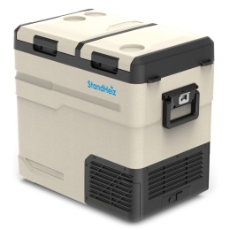 LODÓWKA PRZENOŚNA 55L KOMPRESOROWA ZAMRAŻARKA 12V 24V 230V 60W DO KAMPERA