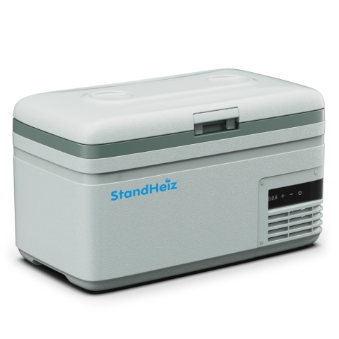 LODÓWKA PRZENOŚNA 15L MINI DO KAMPERA TURYSTYCZNA ZAMRAŻARKA 12V 24V 230V