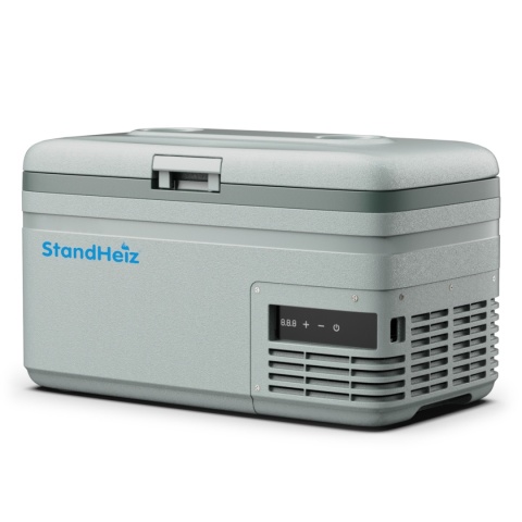 LODÓWKA PRZENOŚNA 15L MINI DO KAMPERA TURYSTYCZNA ZAMRAŻARKA 12V 24V 230V