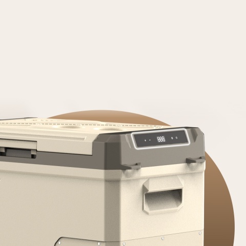 LODÓWKA TURYSTYCZNA 40L ZAMRAŻARKA PRZENOŚNA DO KAMPERA 12V 24V 230V 60W