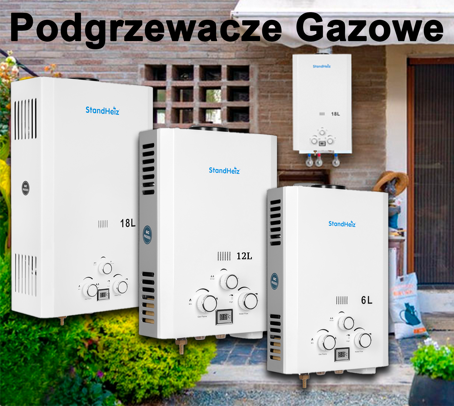 Podgrzewacze gazowe